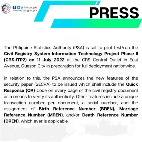 crs meaning in psa|Civil Registry System – Information Technology Project (Phase 2).